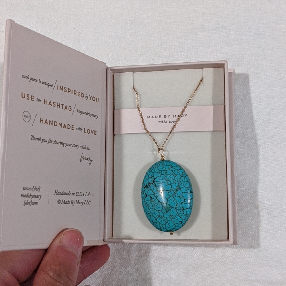 Artisan Turquoise Pendant